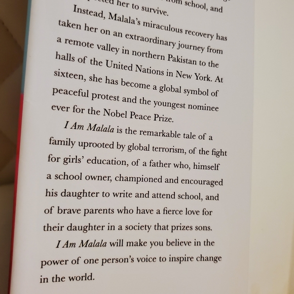 3/$10 – I Am Malala (Hardcover) by Malala Yousafzai – Used, Good Condition ✨📚 - Picture 6 of 16
